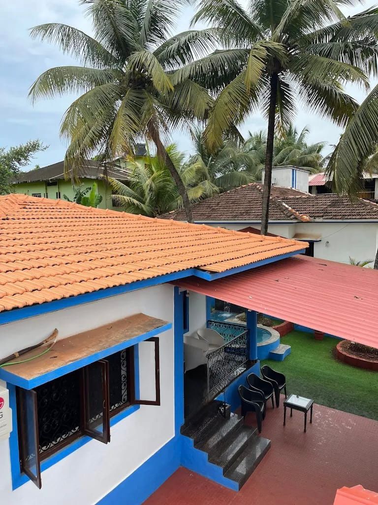 Endless Blue private 2BHK villa in Anjuna North Goa